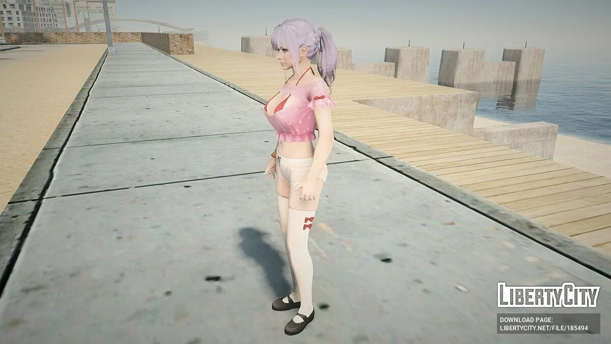 Фиона в сексуальном наряде / GTA San Andreas