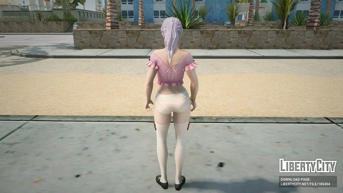 Фиона в сексуальном наряде / GTA San Andreas