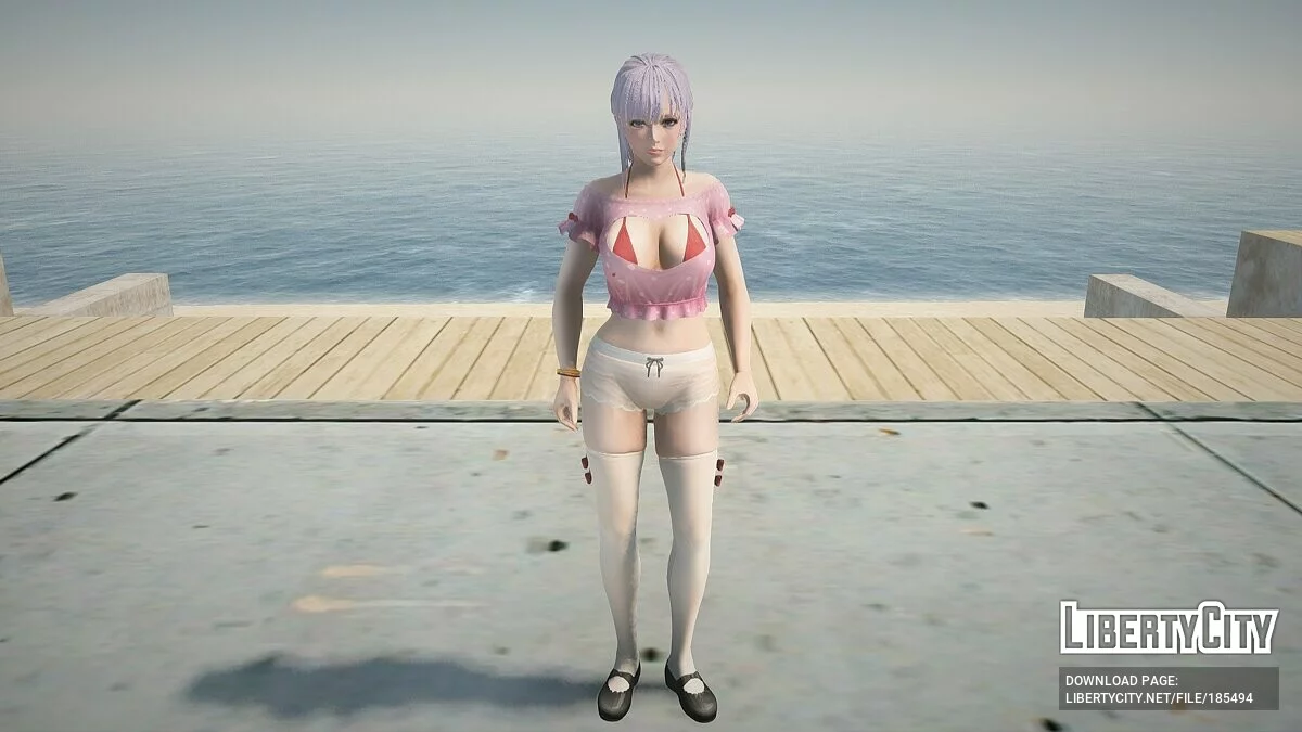 Фиона в сексуальном наряде / GTA San Andreas