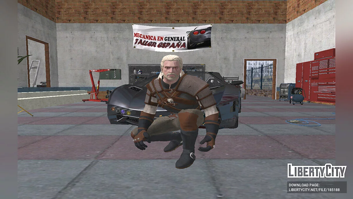 Геральт из Ривии (Fortnite) / GTA San Andreas