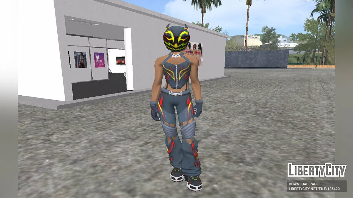 Hana из Fortnite / GTA San Andreas