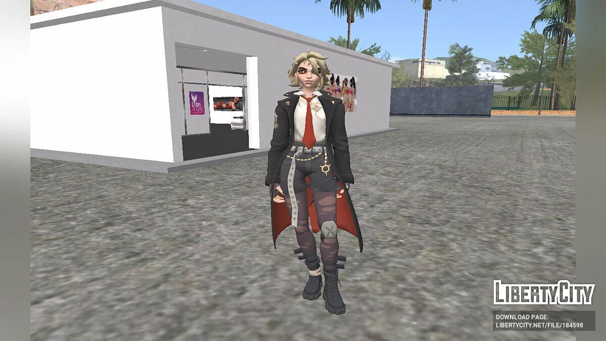 Joni The Red из Fortnite / GTA San Andreas