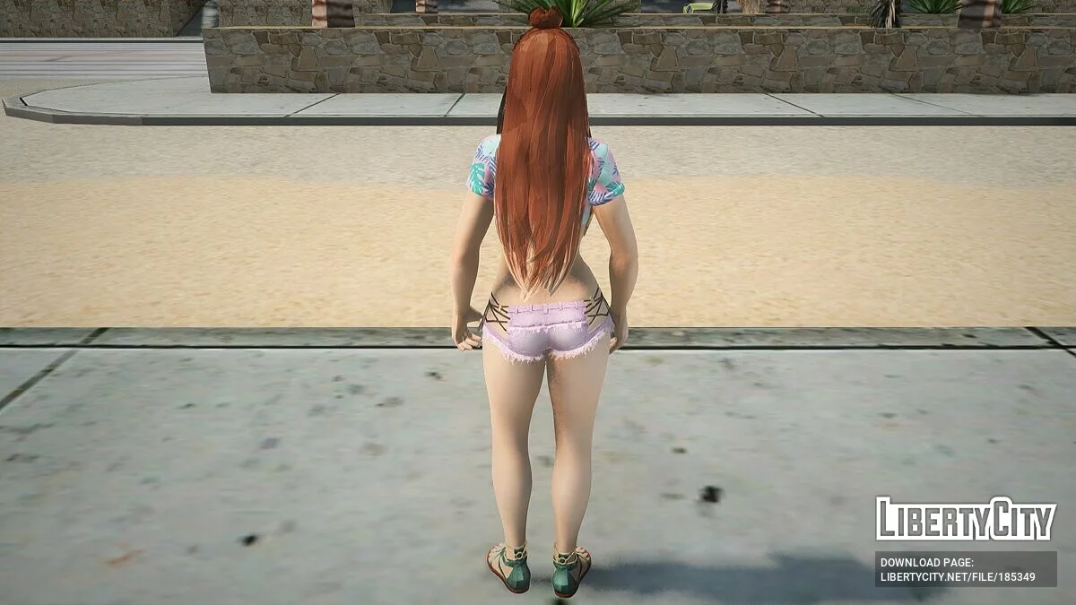 Касуми в сексуальном наряде / GTA San Andreas