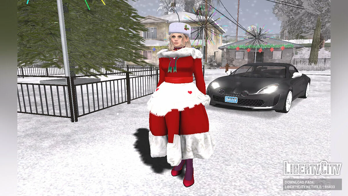 Хелена Дуглас в платье Aveline Natale из Dead or Alive / GTA San Andreas