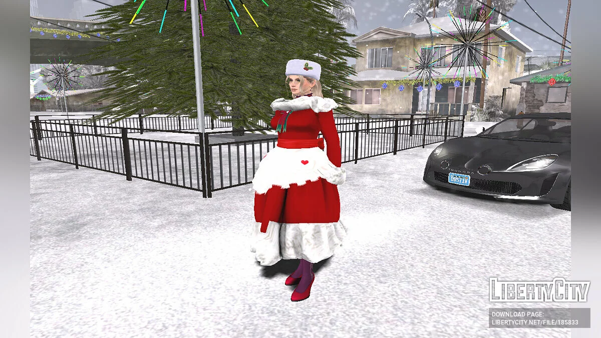Хелена Дуглас в платье Aveline Natale из Dead or Alive / GTA San Andreas