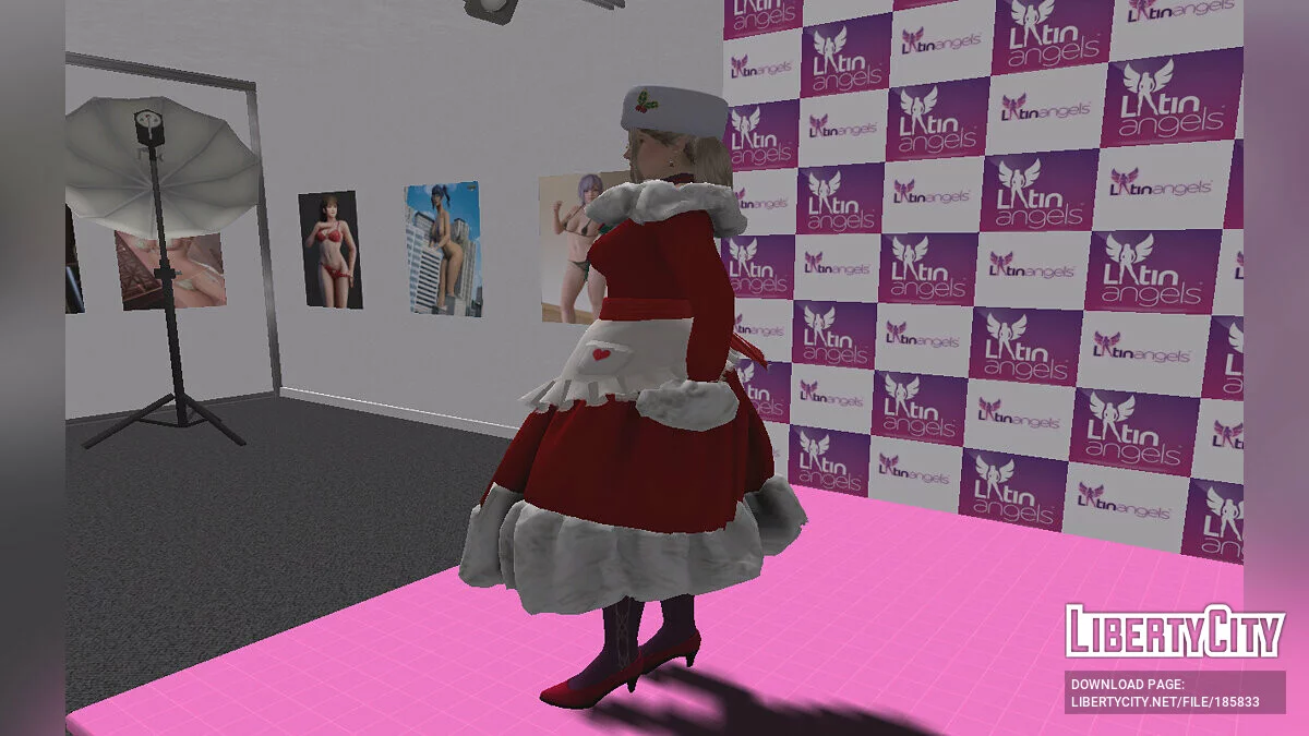 Хелена Дуглас в платье Aveline Natale из Dead or Alive / GTA San Andreas