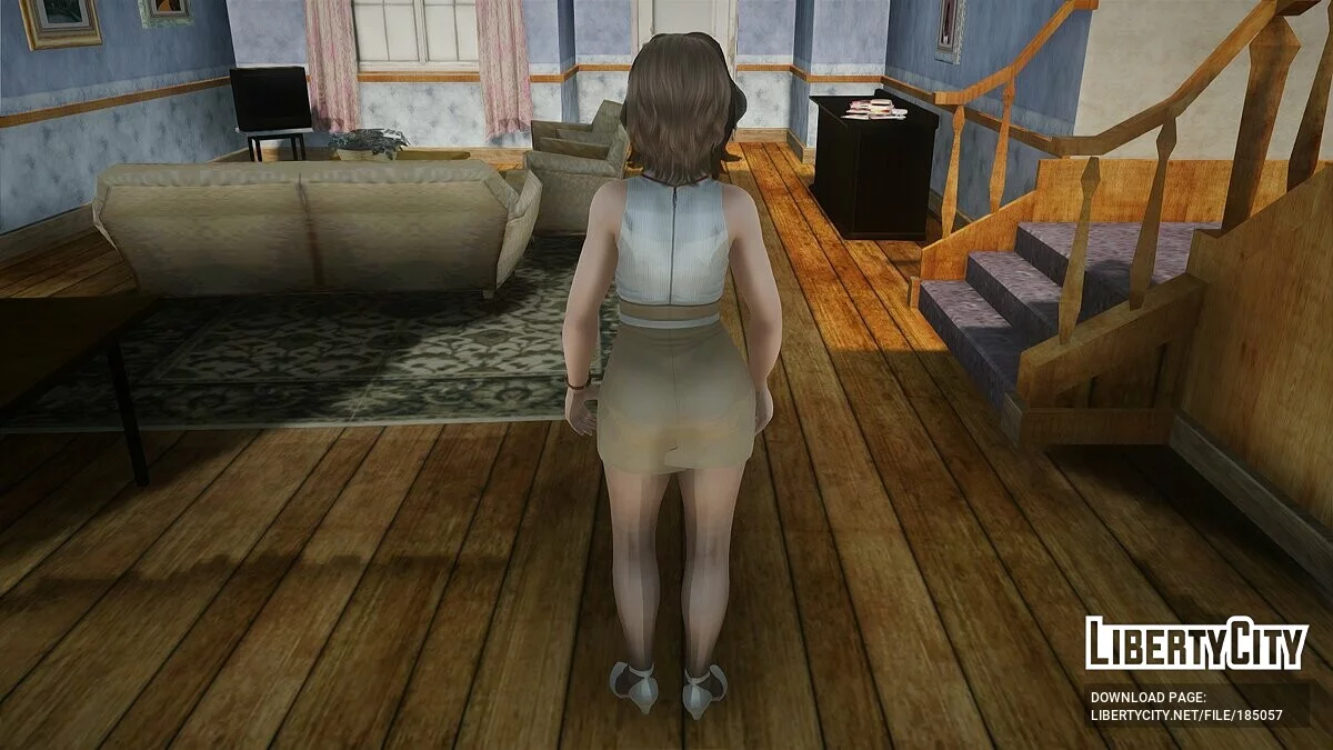 Хитоми в офисной одежде / GTA San Andreas