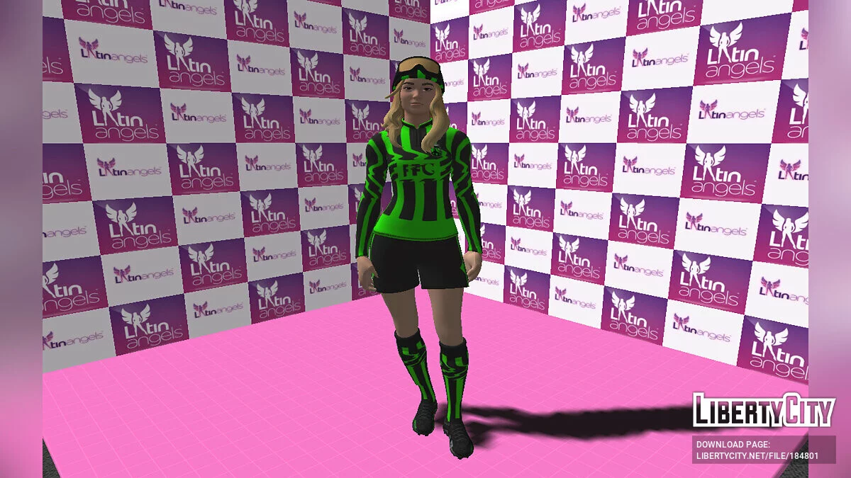 Хлоя Ким FFC из Fortnite / GTA San Andreas