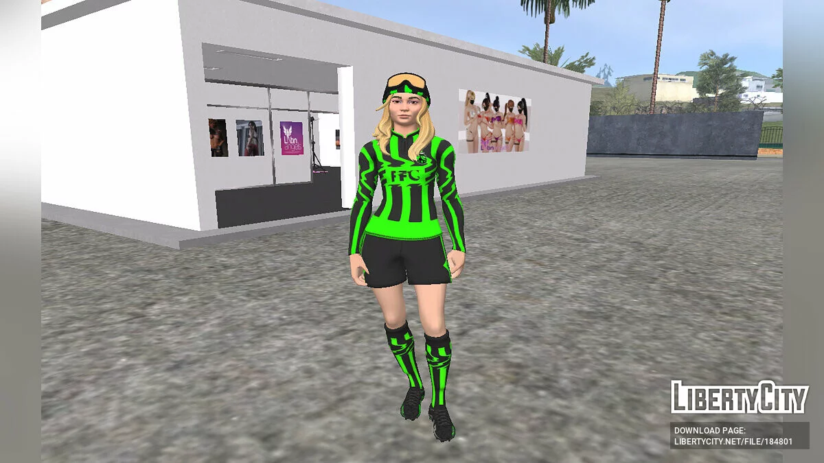 Хлоя Ким FFC из Fortnite / GTA San Andreas