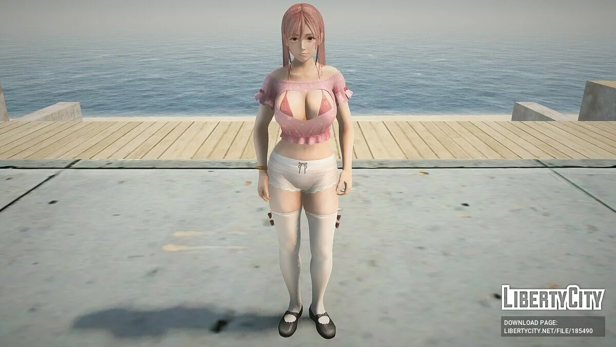 Хонока в сексуальном наряде / GTA San Andreas