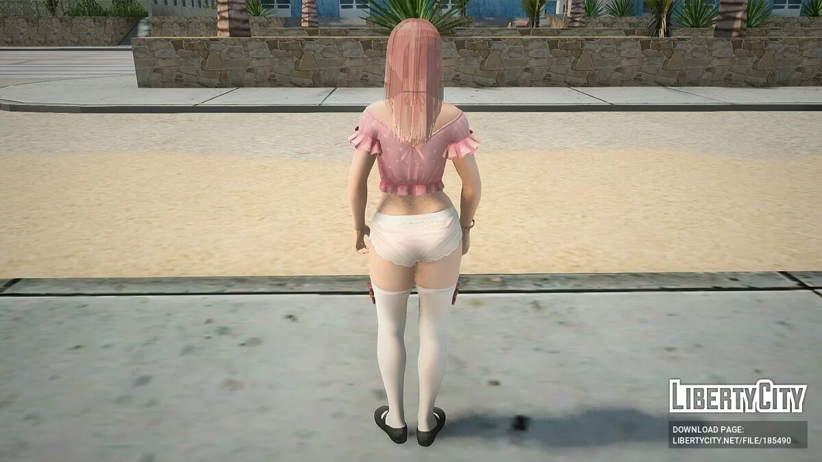 Хонока в сексуальном наряде / GTA San Andreas