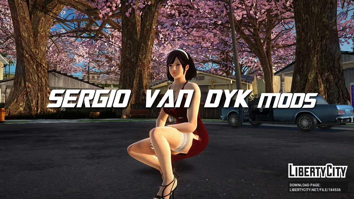 Кокоро в красном платье / GTA San Andreas