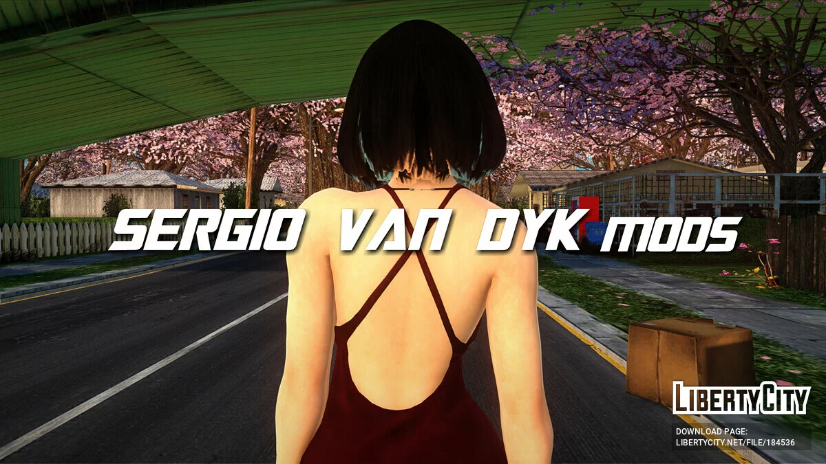 Кокоро в красном платье / GTA San Andreas