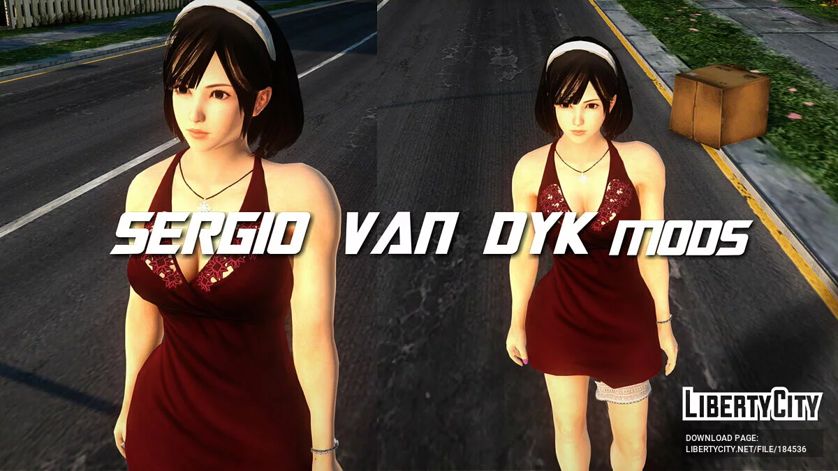 Кокоро в красном платье / GTA San Andreas