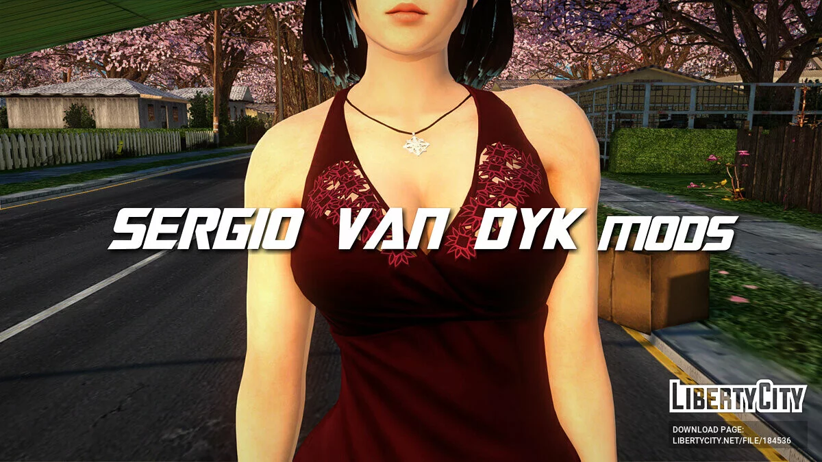 Кокоро в красном платье / GTA San Andreas