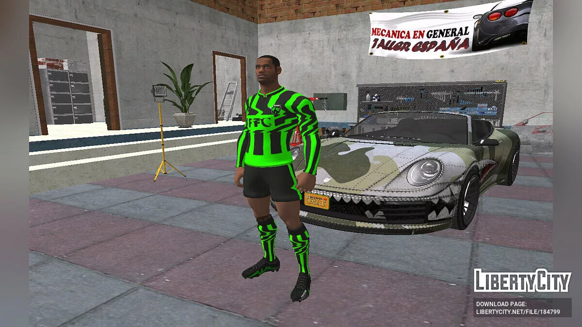Леброн Джеймс FFC из Fortnite / GTA San Andreas