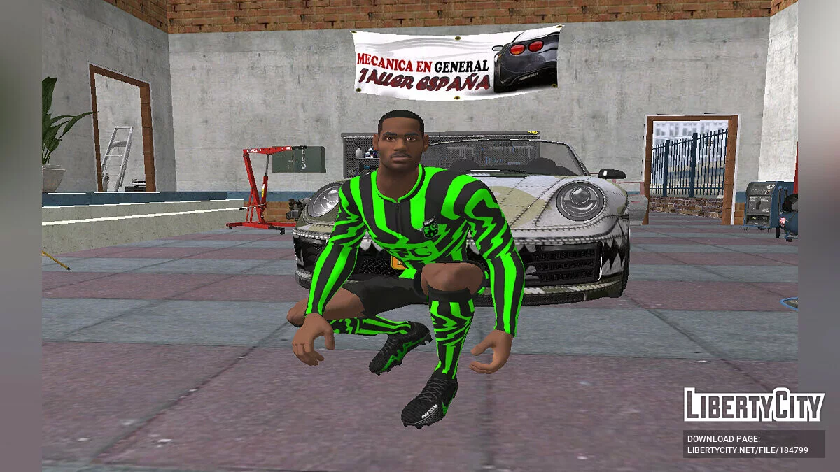 Леброн Джеймс FFC из Fortnite / GTA San Andreas