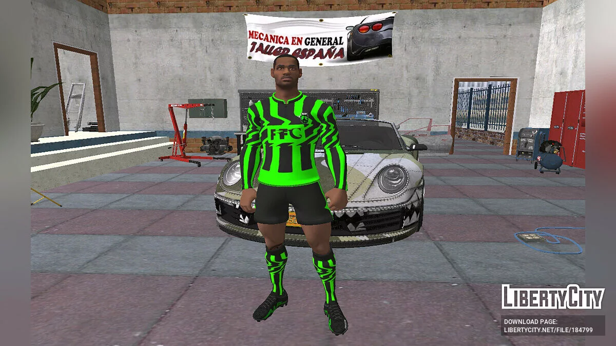 Леброн Джеймс FFC из Fortnite / GTA San Andreas