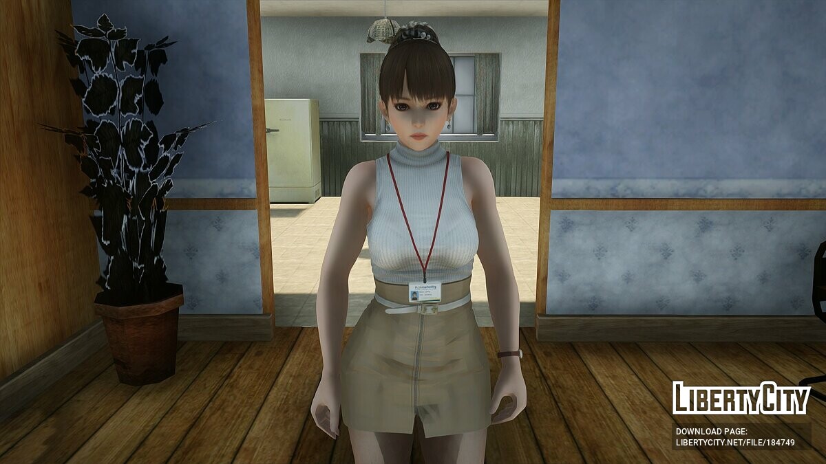 Lei Fang in office clothes for GTA San Andreas - Картинка #1