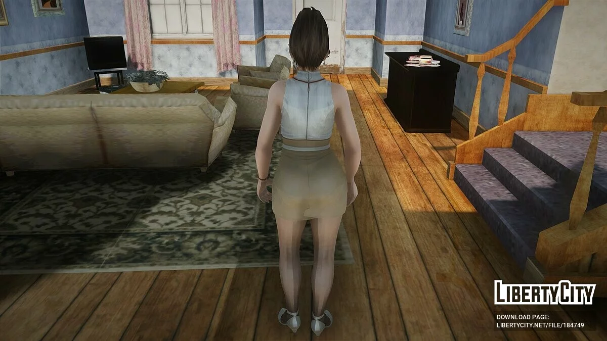Лей-Фанг в офисной одежде / GTA San Andreas