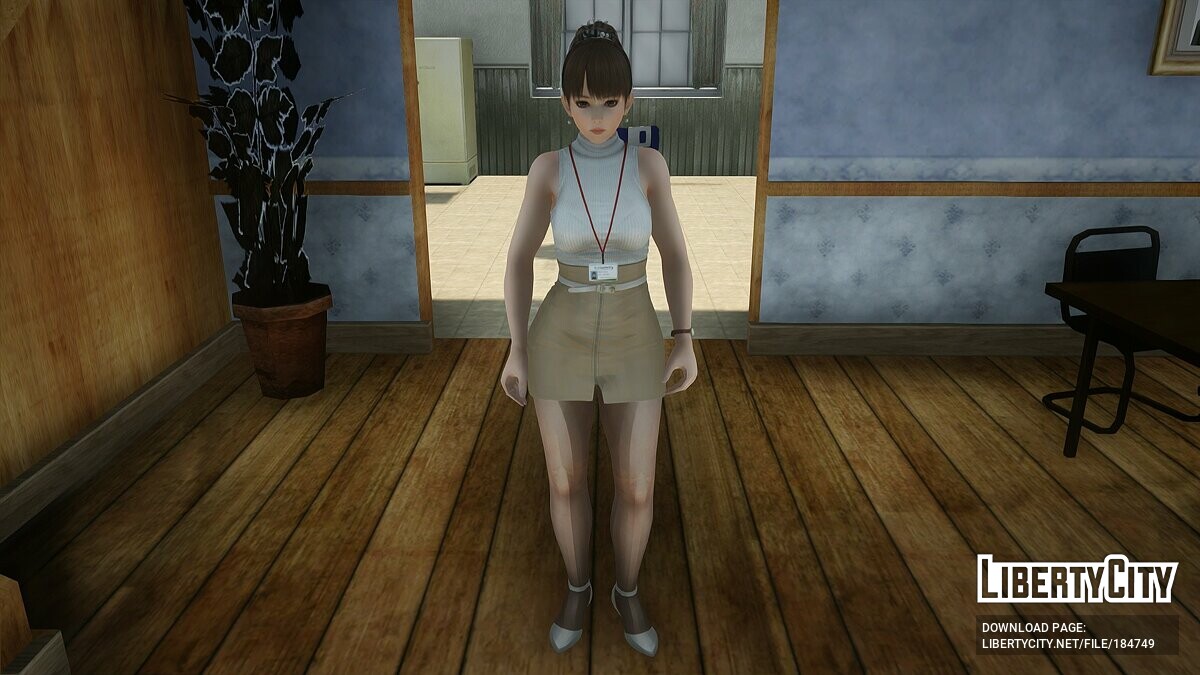 Lei Fang in office clothes for GTA San Andreas - Картинка #2