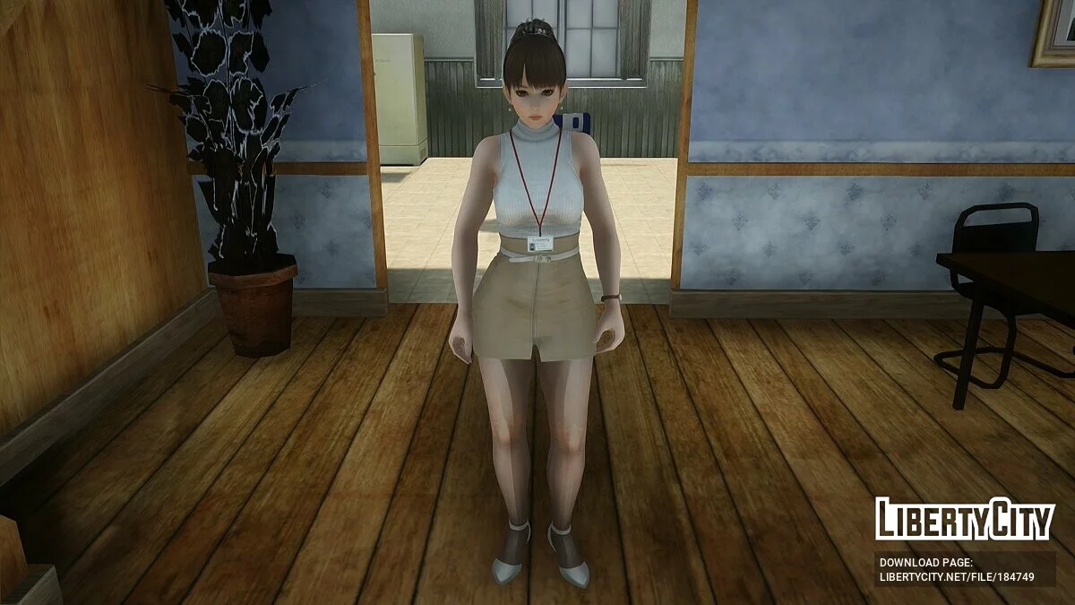 Лей-Фанг в офисной одежде / GTA San Andreas