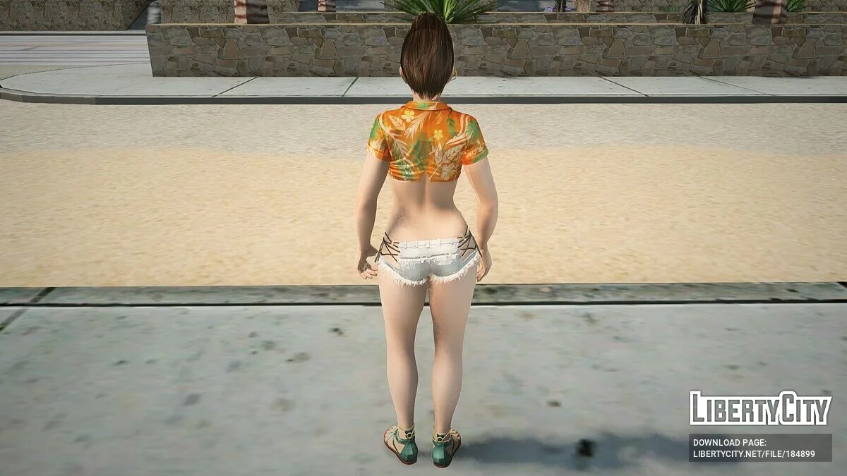 Лей-Фанг в сексуальном наряде / GTA San Andreas