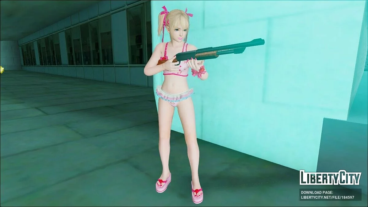 Мэри Роуз в бикини / GTA San Andreas
