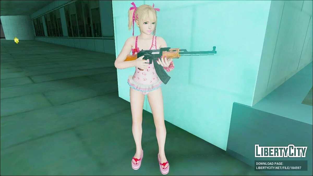 Мэри Роуз в бикини / GTA San Andreas