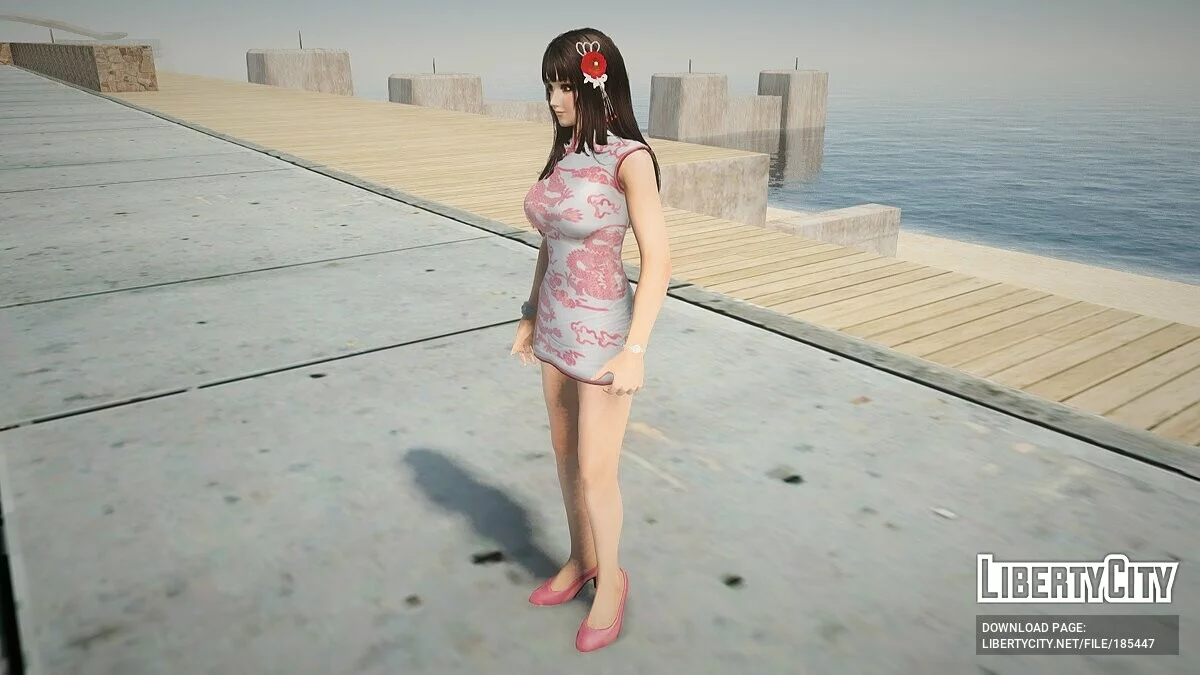 Наотора Ли в платье / GTA San Andreas