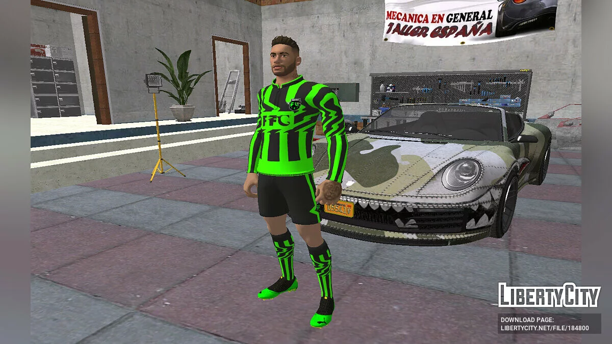 Неймар FFC из Fortnite / GTA San Andreas