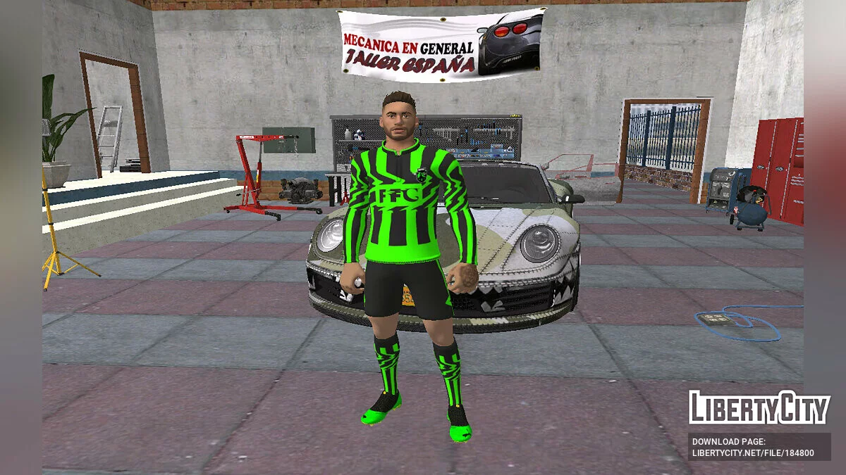 Неймар FFC из Fortnite / GTA San Andreas