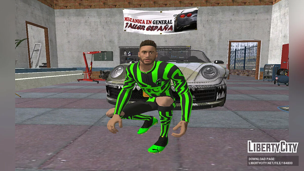 Неймар FFC из Fortnite / GTA San Andreas