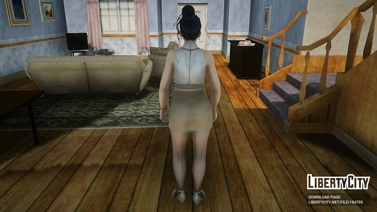 Ниотенгу в офисной одежде / GTA San Andreas