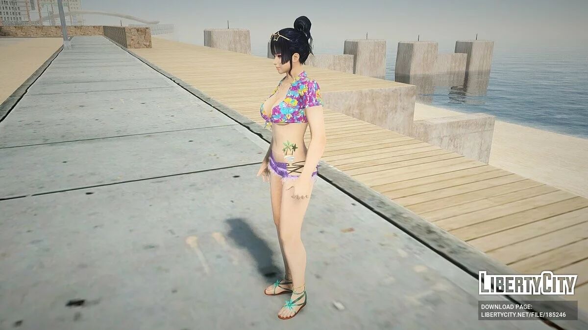 Ниотенгу в сексуальном наряде / GTA San Andreas