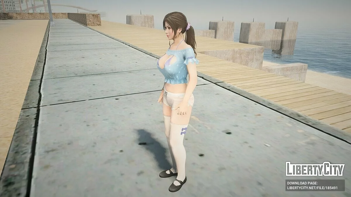 Саюри в сексуальном наряде / GTA San Andreas