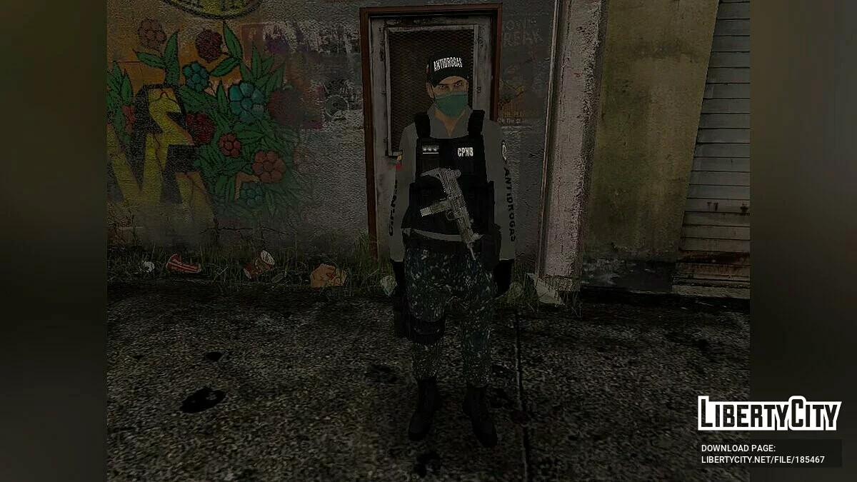 Модель рабочего из национального управления по борьбе с наркотиками / GTA San Andreas