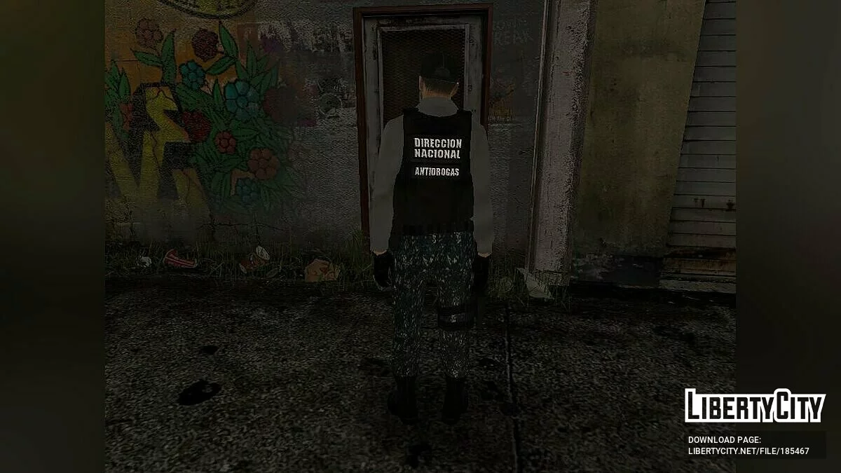 Модель рабочего из национального управления по борьбе с наркотиками / GTA San Andreas