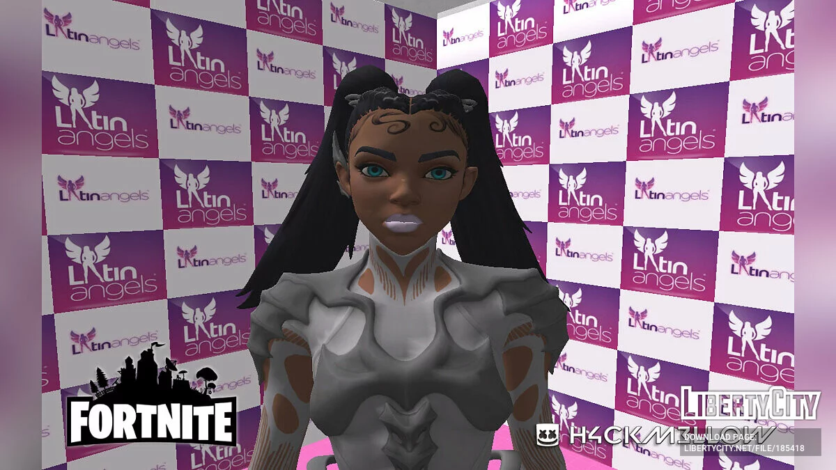 Snowdancer из Fortnite / GTA San Andreas