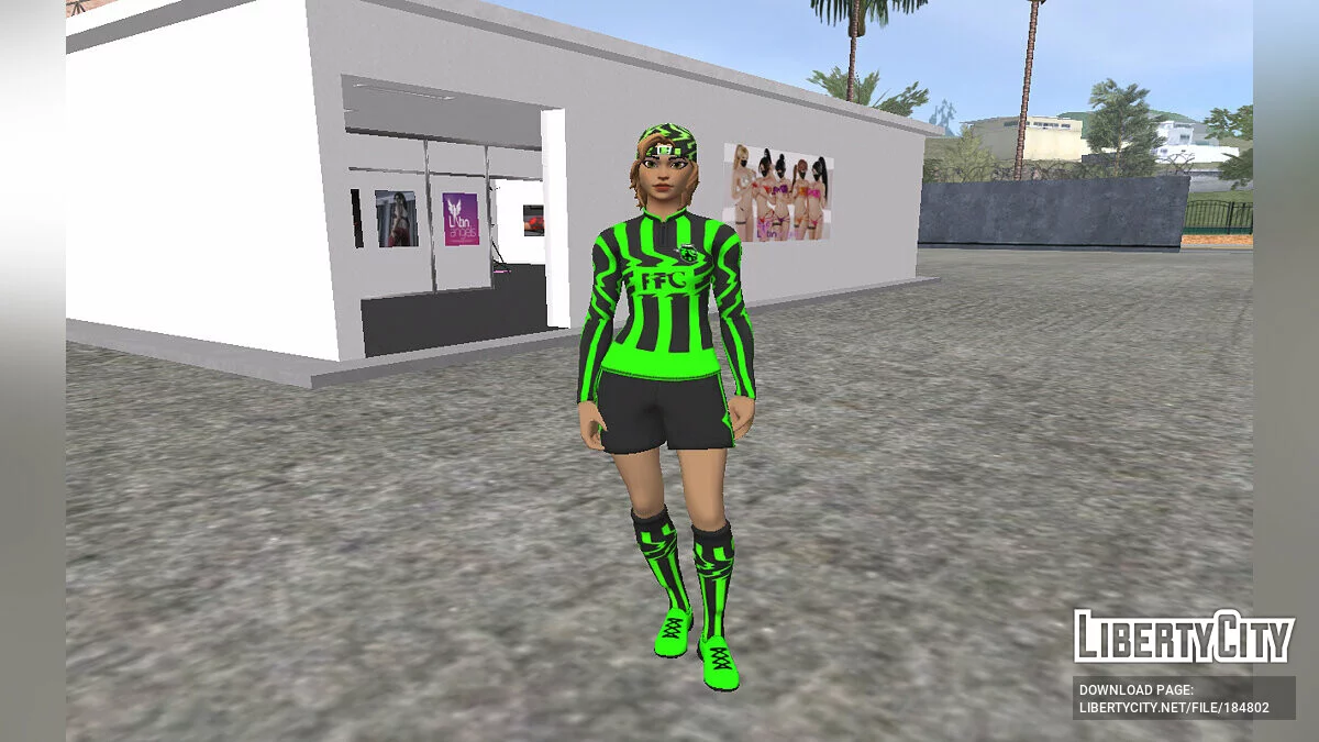 Sparkplug FFC из Fortnite / GTA San Andreas