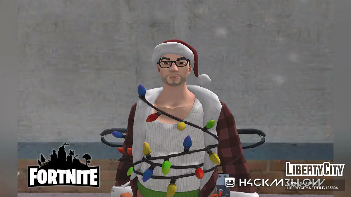 Тед из Fortnite / GTA San Andreas
