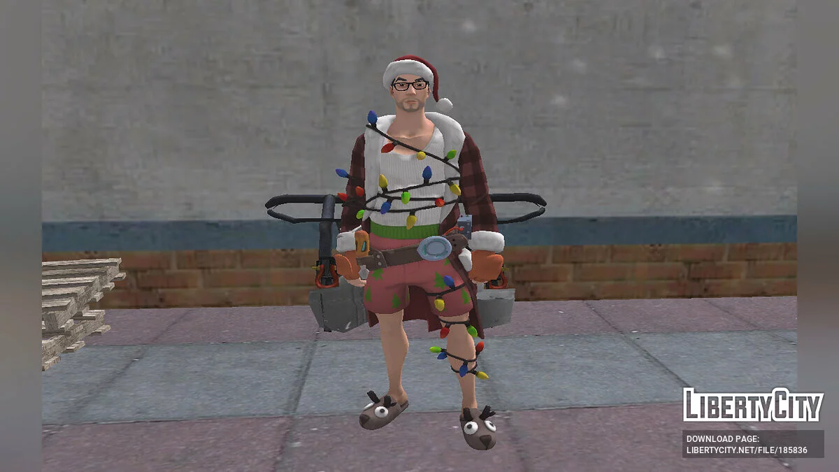 Тед из Fortnite / GTA San Andreas