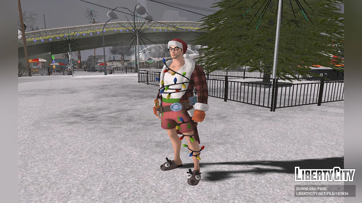 Тед из Fortnite / GTA San Andreas