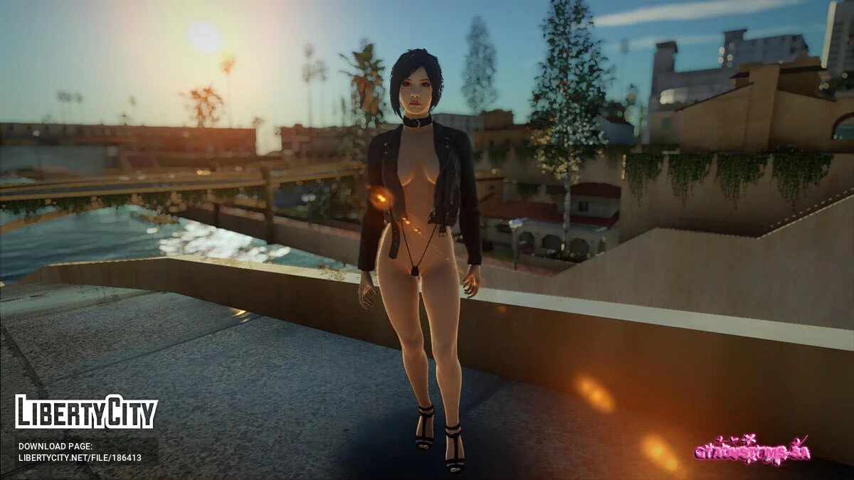 Ада Вонг Microbikini Jacket Moto / GTA San Andreas