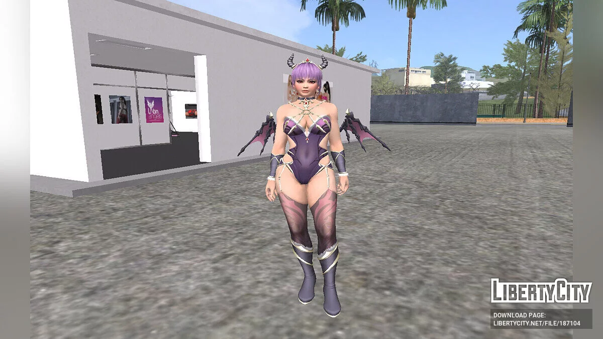 Аяне из DOAXVV (Darkness Queen) / GTA San Andreas