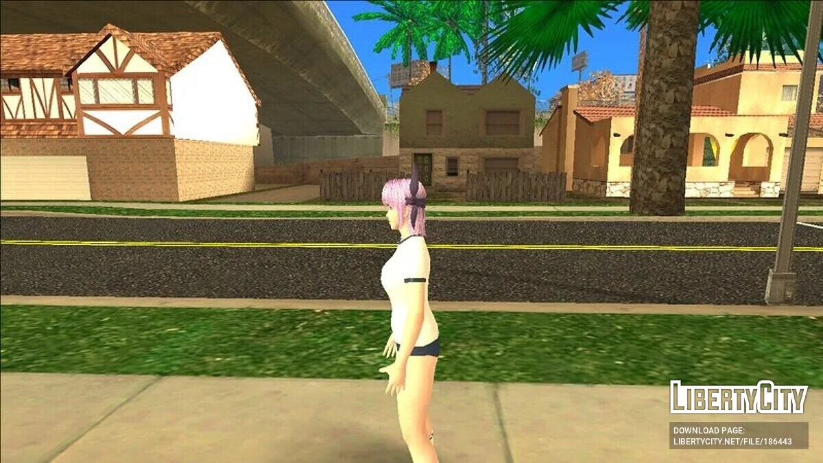 Аяне в спортивном наряде / GTA San Andreas