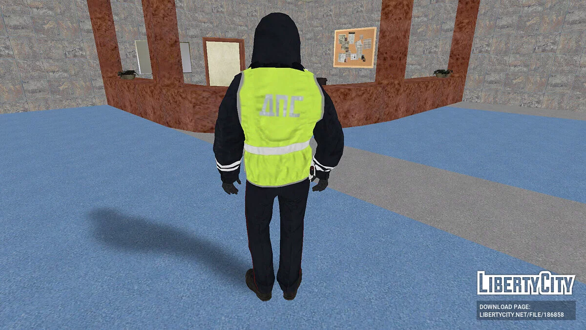 ДПСник Зима / GTA San Andreas