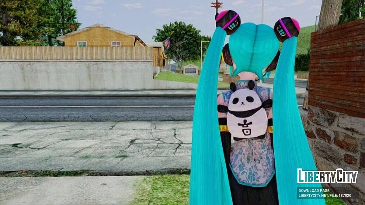 Hatsune Miku [Chinese Debut] / GTA San Andreas