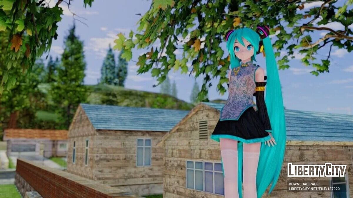 Hatsune Miku [Chinese Debut] / GTA San Andreas