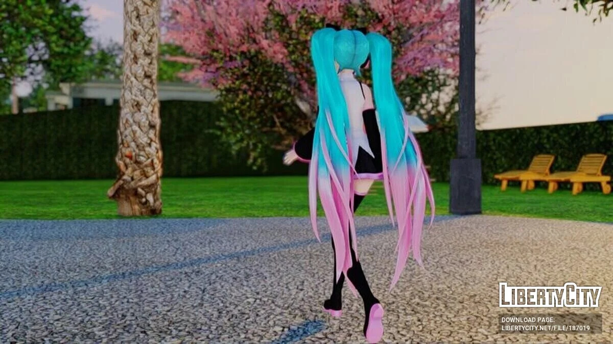 Hatsune Miku [Happy Birthday] / GTA San Andreas
